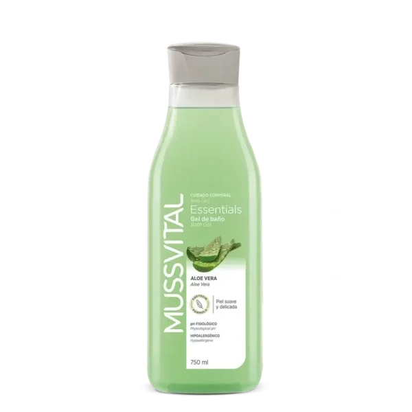 MUSSVITAL ESSENTIALS GEL DOUCHE ALOE VERA 750 ML