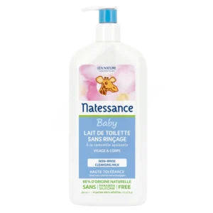 NATESSANCE LAIT DE TOILETTE SANS RINCAGE