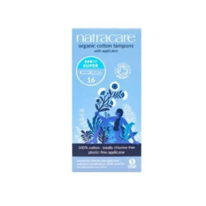TAMPONS NATRACARE AVEC APPLICATEUR SUPER 16