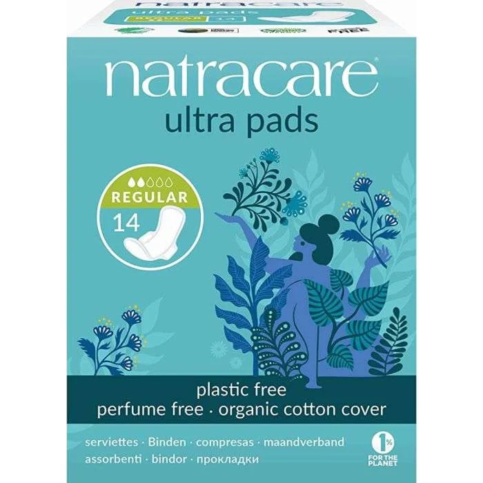 SERVIETTE NATRACARE ULTRA REGULIER NORMAL 14 U - Image 1