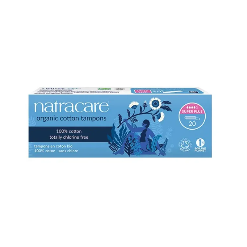 TAMPONS NATRACARE SANS APPLICATEUR SUPER PLUS 20 - Image 1