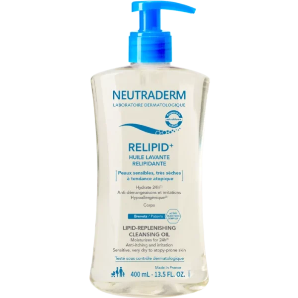 NEUTRADERM HUILE LAVANTE 400 ML