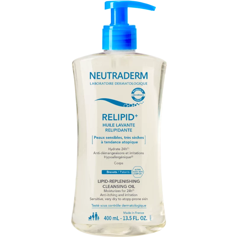 NEUTRADERM HUILE LAVANTE 400 ML - Image 1