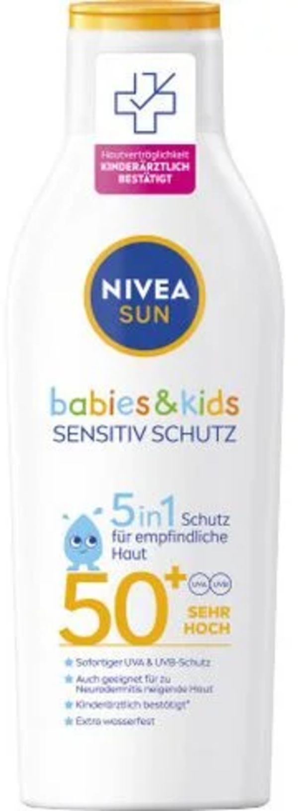 NIVEA SUN KIDS LAIT PROTECTEUR SPF50+