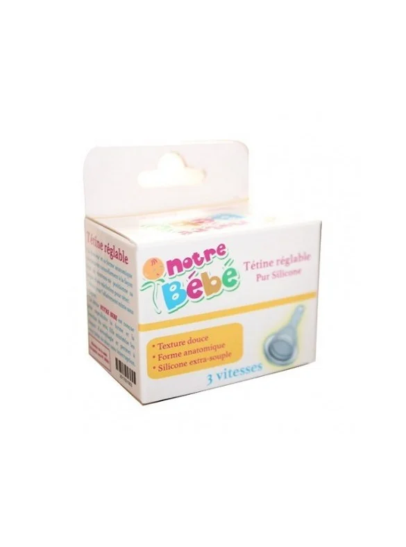 NB TETINES EN SILOCONE PM 1ER AGE (COMED)
