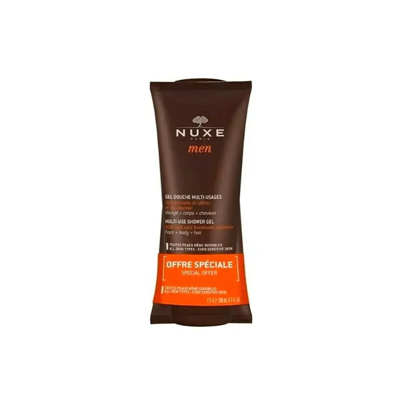 NUXE MEN GEL DOUCHE 2 X 200 ML PROMO - Image 1