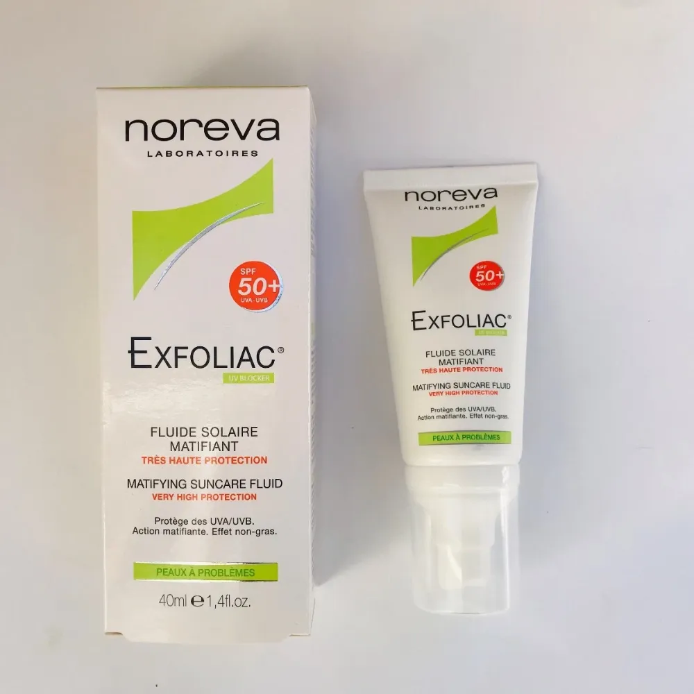 EXFOLIAC ECRAN FLUIDE SOLAIRE SPF 50+ 40 ML - Image 1