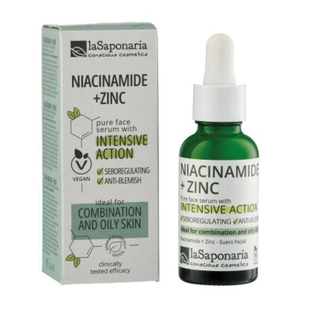 LASAPONARIA SERUM NIACINAMIDE + ZINC - Image 1