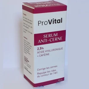 SERUM ANTI CERNE 2.5% ACIDE HYALURONIQUE 10 ML PROVITAL