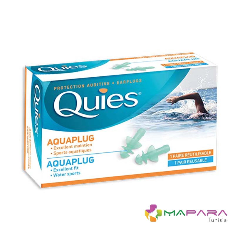 BOULES QUIES SILICONE ADULTE NATATION - Image 1