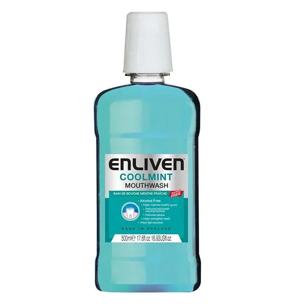 BAIN DE BOUCHE ENLIVEN MENTHE FRAICHE 500 ML