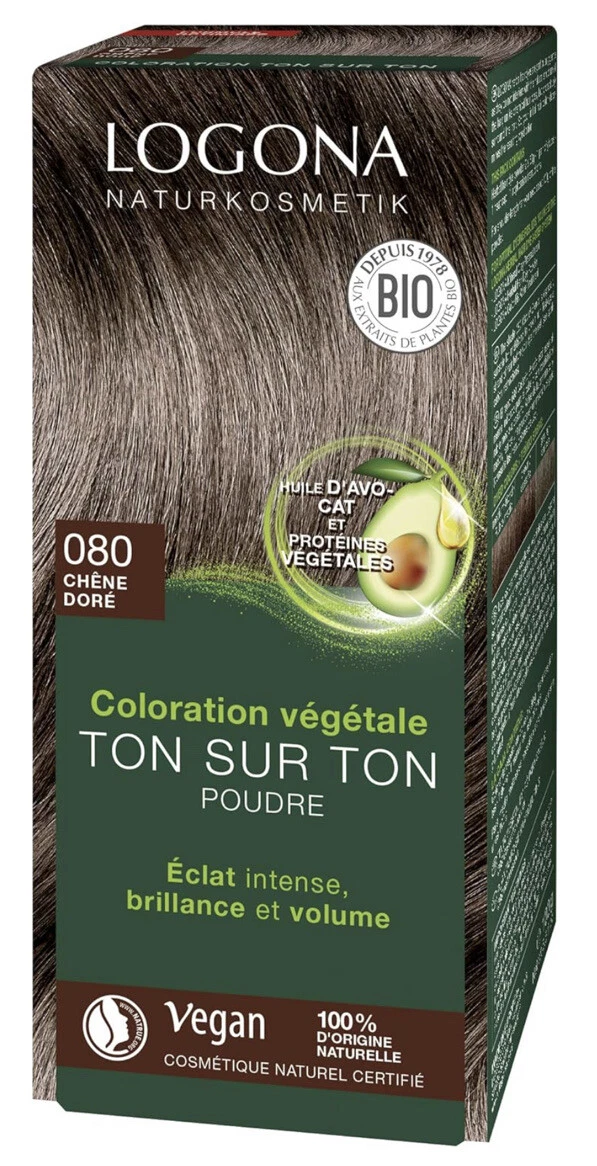 LOGONA SOINS COLORANTS CHENE DORE 100 GR
