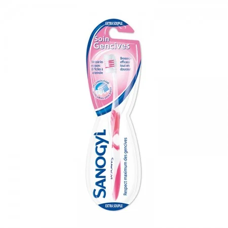 BAD SANOGYL SOIN GENSIVE EXTRA SOUPLE ROSE BLEU VERT