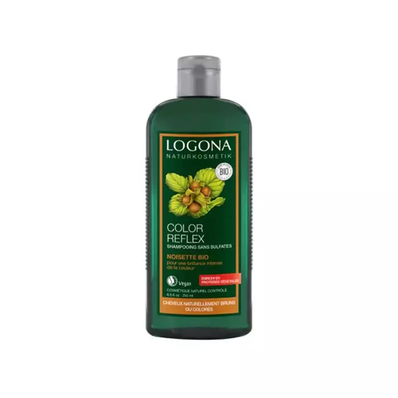 LOGONA SHAMPOOING REFLETS NOISETTE 250 ML - Image 1