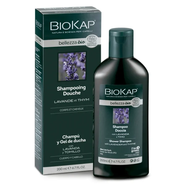 BIOKAP SHP DOUCHE CHEVEUX ET CORPS 200 ML