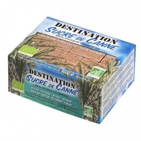 TISANE DESTINATION SUCRE DE CANNE ROUX 500 GR (53201)