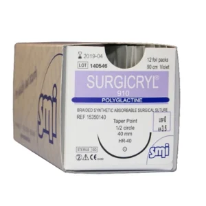 SURGICRYL 2 CR/40 MM ROUND
