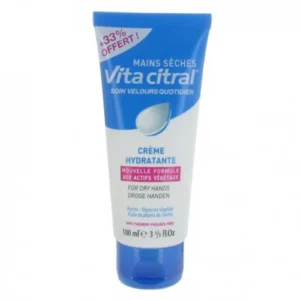 VITA CITRAL MAINS SECHES CREME HYDRATANTE 100 ML