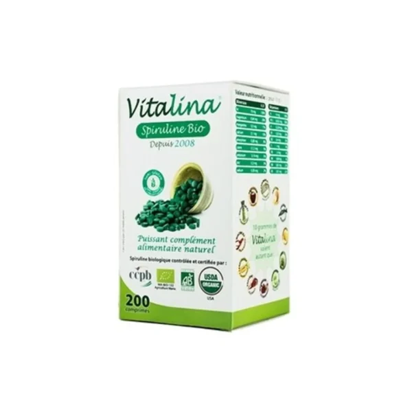 SPIRULINE VITALINA GM 200 COMPRIMES