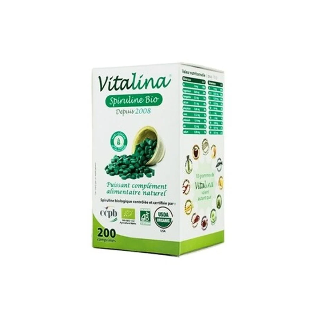 SPIRULINE VITALINA GM 200 COMPRIMES - Image 1