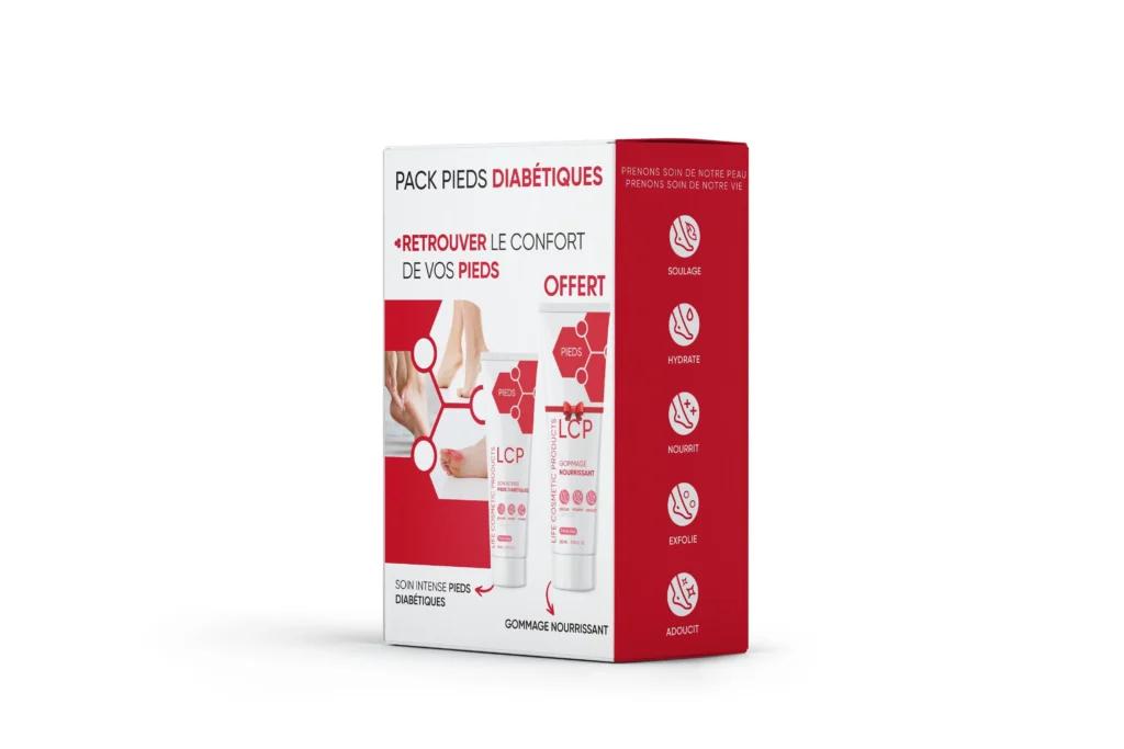 SUPP LCP PIEDS DIABETIQUES COFFRET