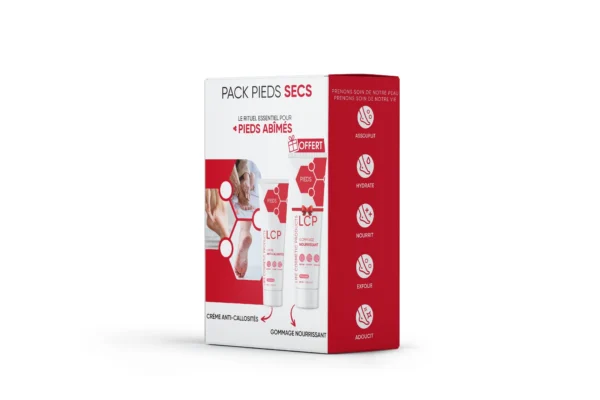 LCP PIEDS SEC COFFRET