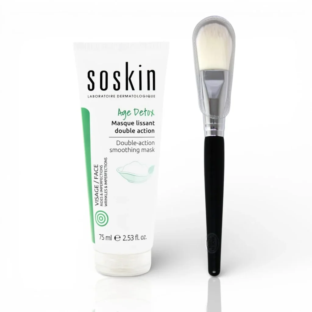 SOSKIN MASQUE LISSANT DOUBLE ACTION 75 ML + PINCEAU