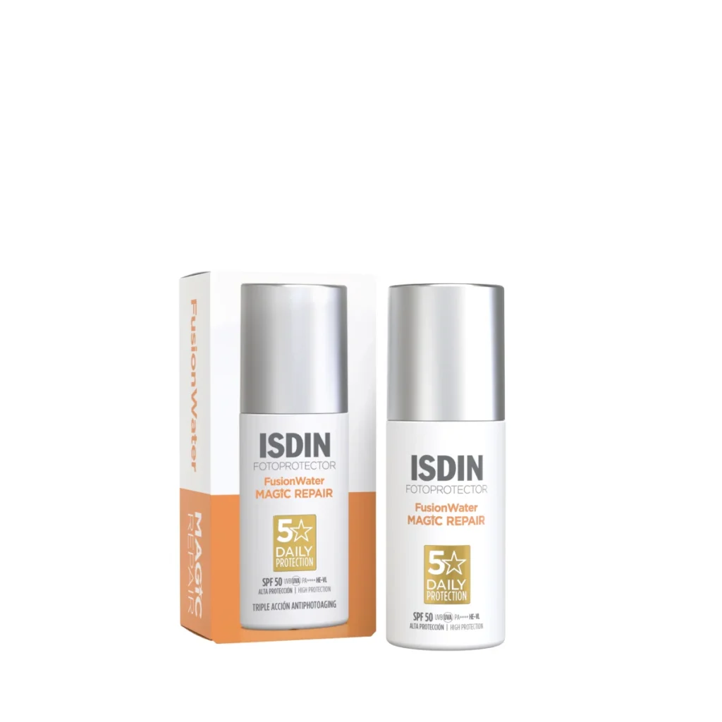 ISDIN ECRAN FOTOPROTECTEUR FUSION WATER MAGIC REPAIR INVISIBLE SPF50+ 50 ML