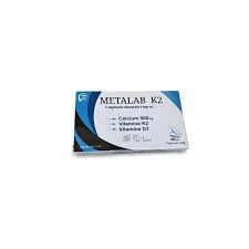 METALAB K2 CALCIUM+VITAMINE K2 + D3 X 30 GELULES