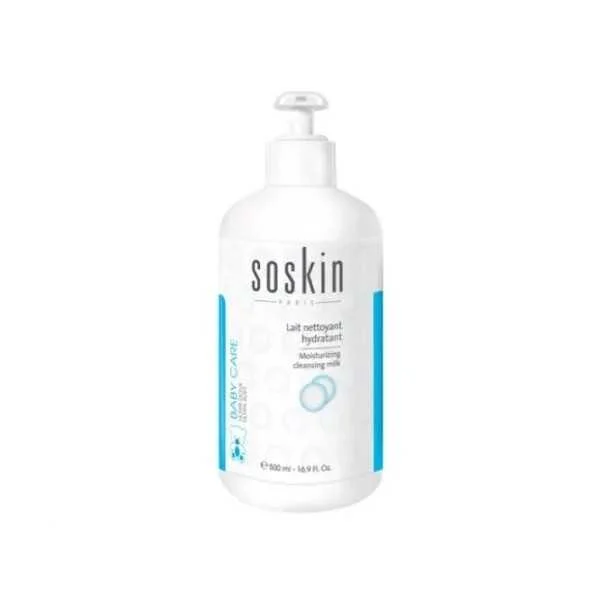 SOSKIN BABY LAIT NETTOYANT HYDRATANT 500 ML