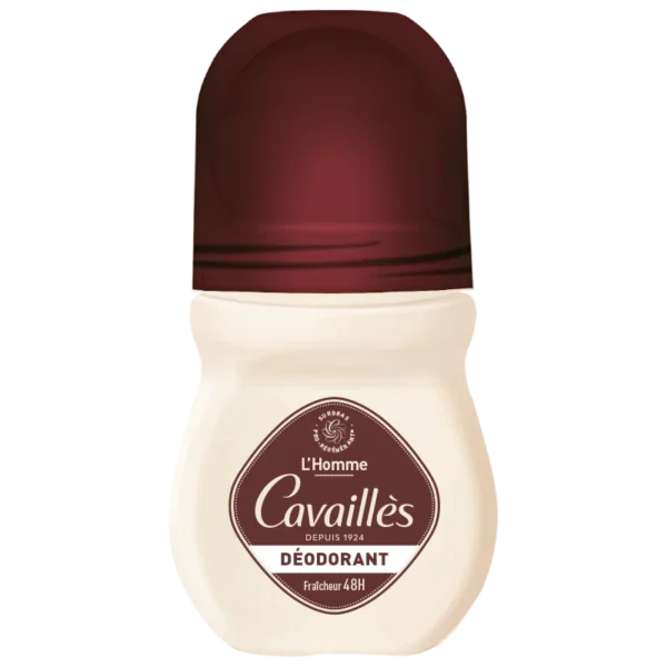 ROGE CAVAILLES DEO HOMME ROLL ON SANS SEL ALLUMINIUM ANTITRANSPIRANT 48 H