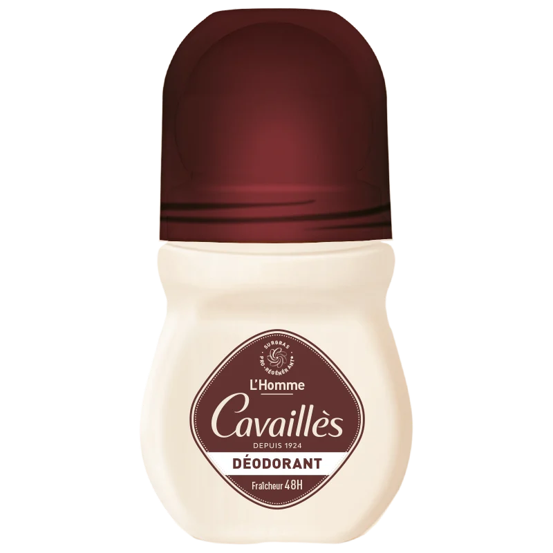 ROGE CAVAILLES DEO HOMME ROLL ON SANS SEL ALLUMINIUM ANTITRANSPIRANT 48 H - Image 1