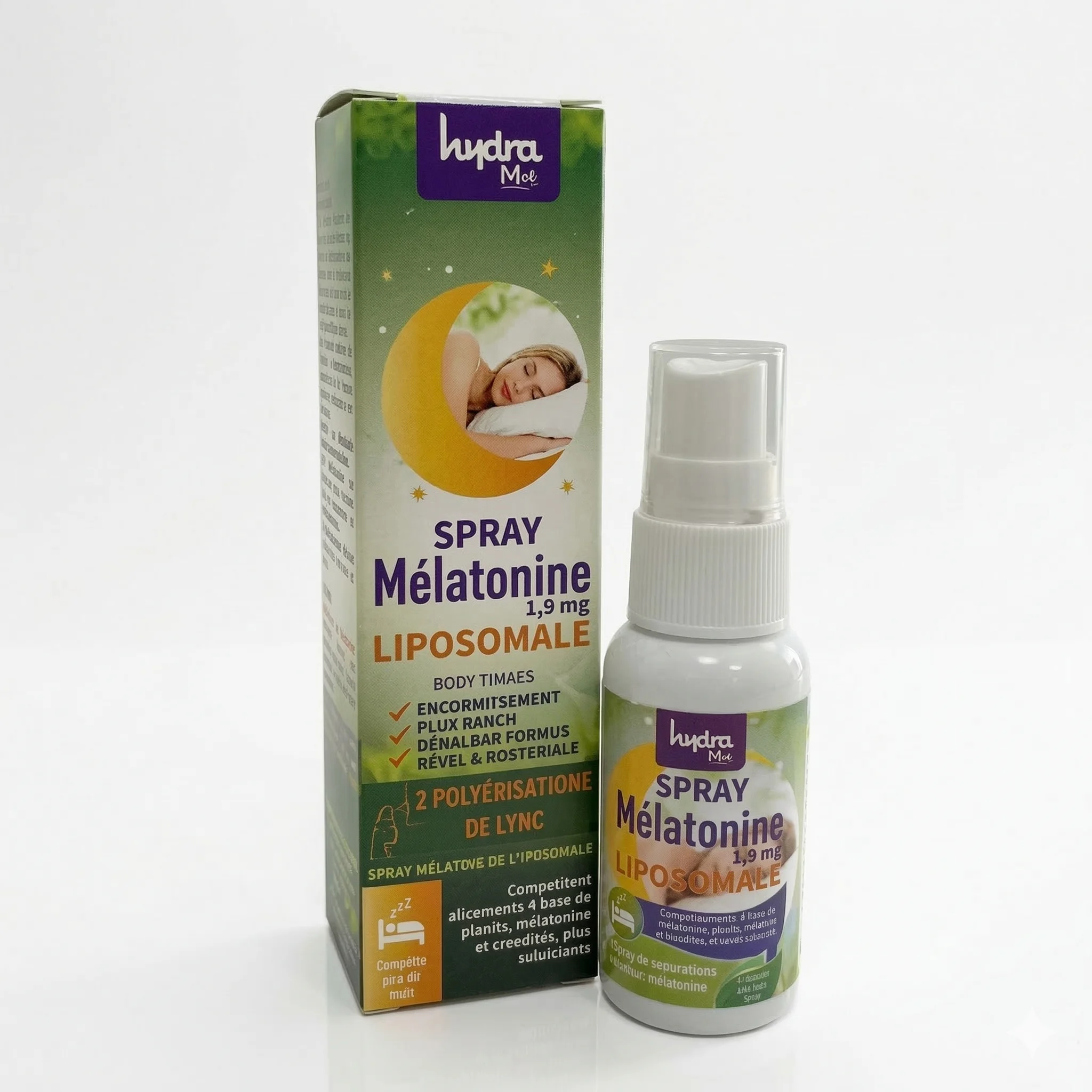 MELATONINE SPRAY 1.9 MG X 30 ML HYDRAPLUS - Image 1