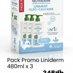 LINIDERM NEUTRADERM 3 LINIMENT OLEO CALCAIRE 250 ML +POMPE 480 ML
