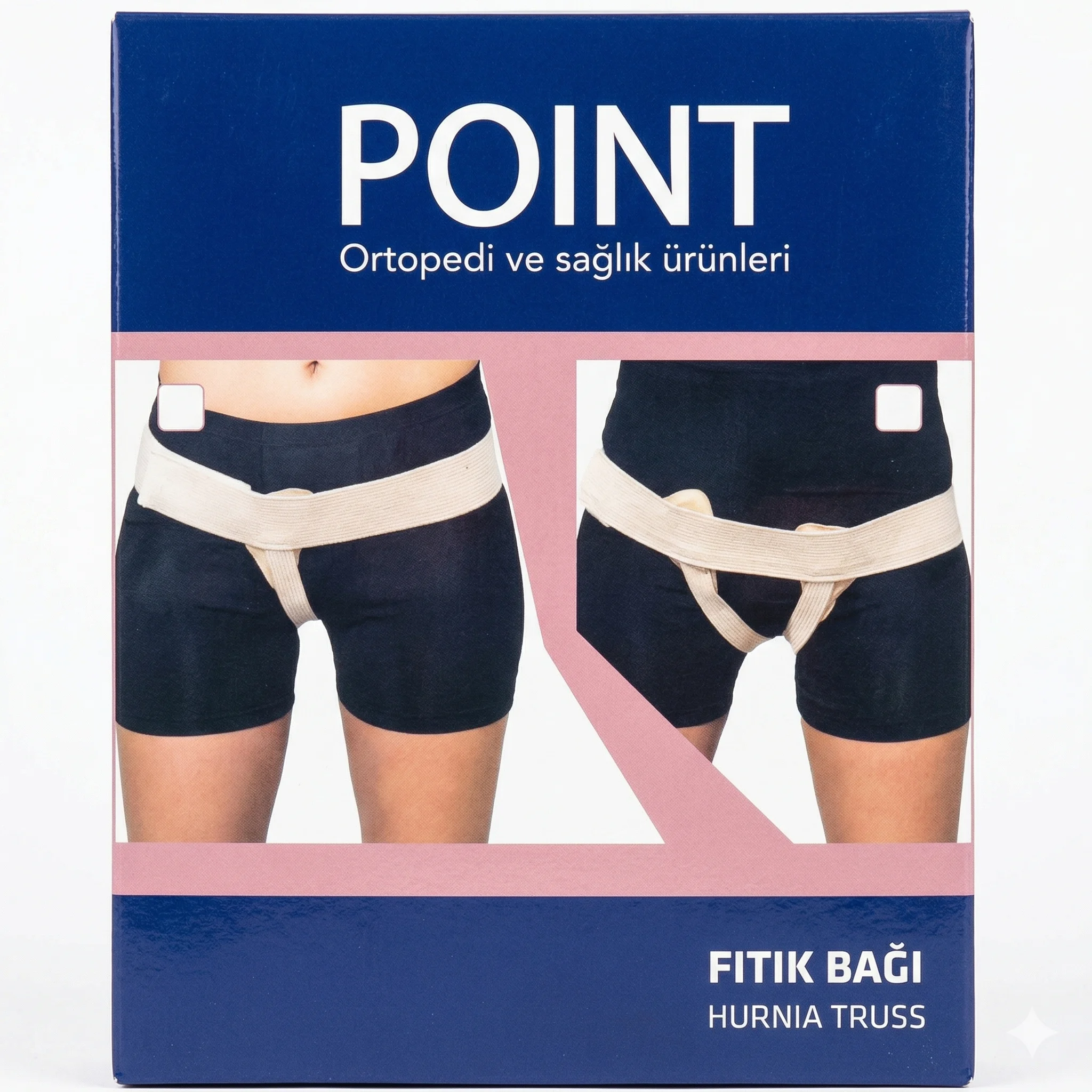 POINT CEINTURE HERNIAIRE INGUNALE UNILATERALE UNE SEULE FACE DROITE STANDARD REF 279 - Image 1
