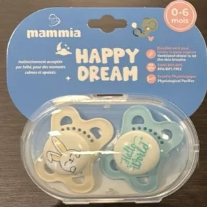 MAMMIA SUCETTE ORTHODONTIQUE NATURAL FEELING 0-6 MOIS