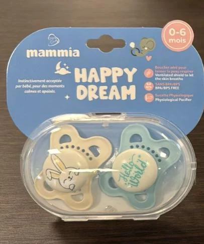 MAMMIA SUCETTE PHYSIOLOGIQUE HAPPY DREAM 0-6MOIS