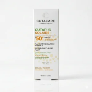 CUTAPUR SOLAIRE SPF50+ FLUIDE ANTI BRILLANCE INVISIBLE 50 ML CUTACARE