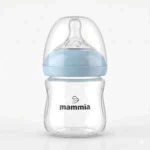 MAMMIA BIBERON NATUREL FEELING 120 ML BLEU