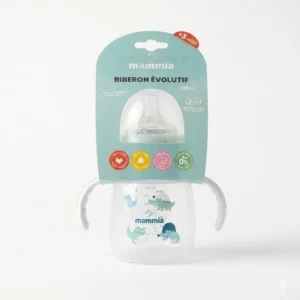 MAMMIA BIBERON EVOLUTIF 2 EN 1 300 ML