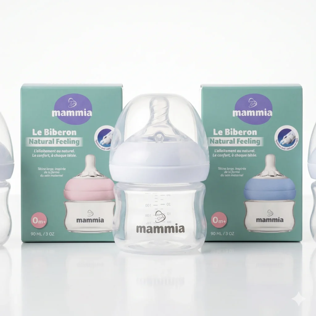 MAMMIA BIBERON NATUREL FEELING 90