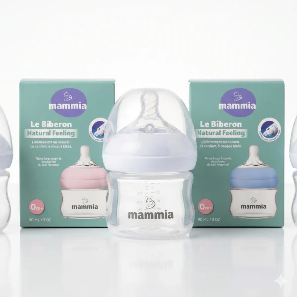 MAMMIA BIBERON NATUREL FEELING 90
