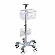 CHARIOT PORTE MONITEUR ATLAS AVEC PANIER
