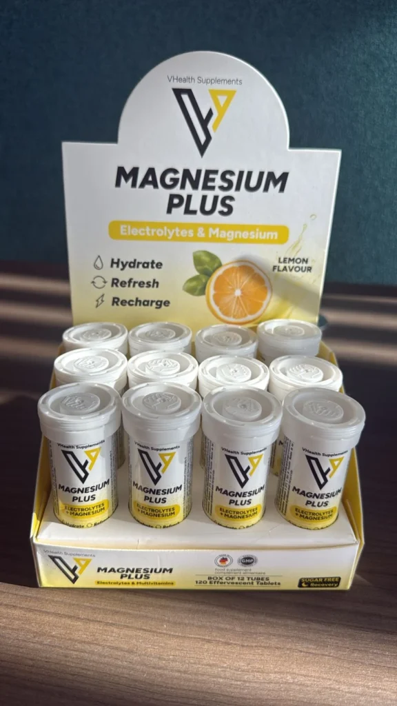 MAGNESIUM PLUS LEMON X 12 + PRESENTOIRE