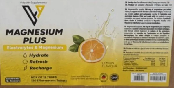 MAGNESIUM PLUS LEMON X 2