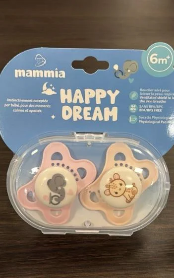 MAMMIA SUCETTE ORTHODONTIQUE NATURAL FEELING 6 MOIS+