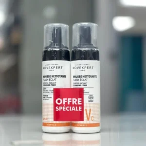 NOVEXPERT FLASH ECLAT MOUSSE NETTOYANTE + PROMO