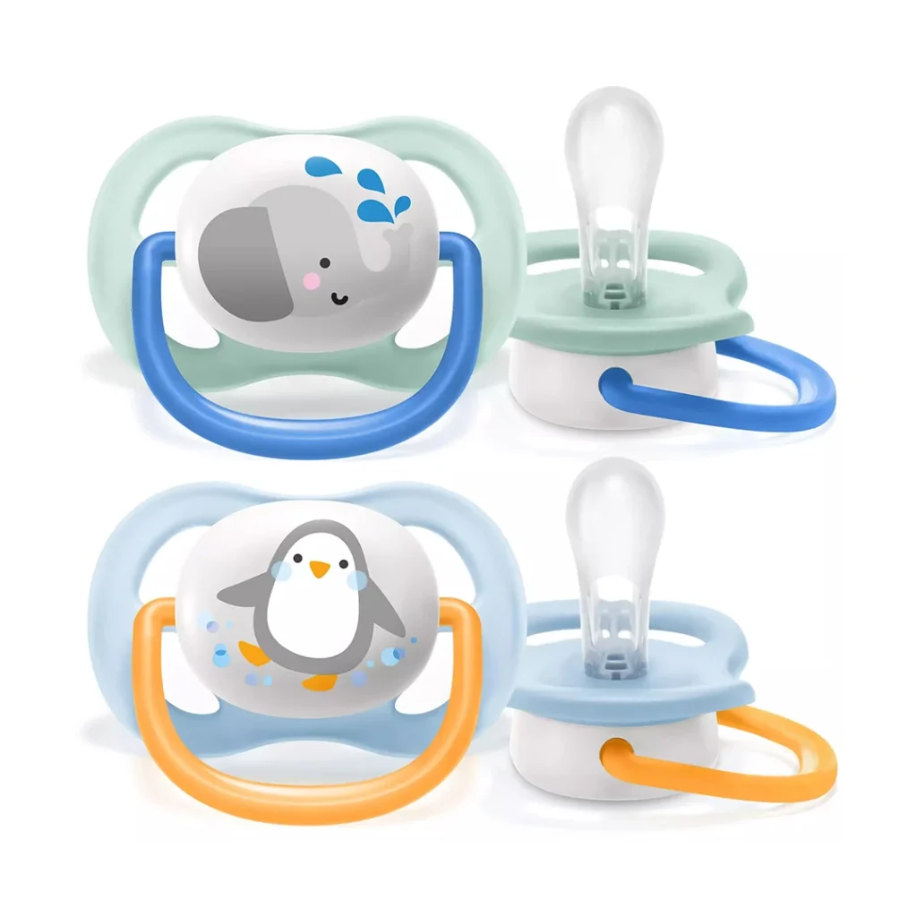 AVENT SUCETTE ORTHO 0-6 MOIS GARCON + SUCETTE SOFT 0-6 MOIS GIRL -50% 085/5