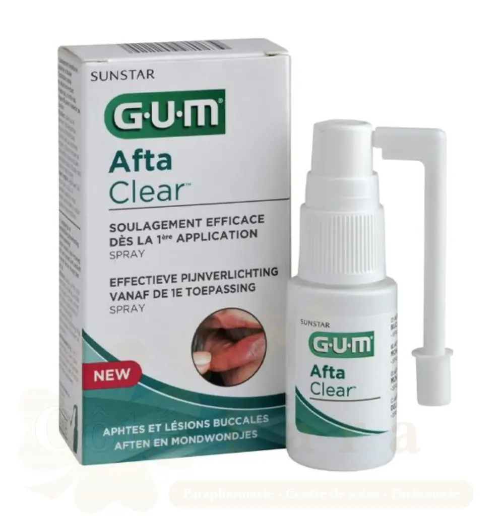 AFTA CLEAR GUM SPRAY BUCCAL 2420 - Image 1