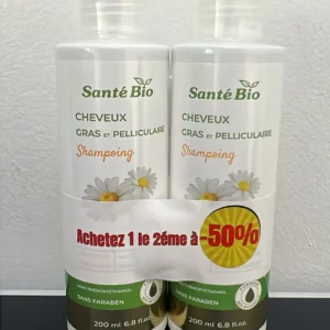 SANTE BIO SHAMPOOING ANTI PELLICULES 200 ML PACK